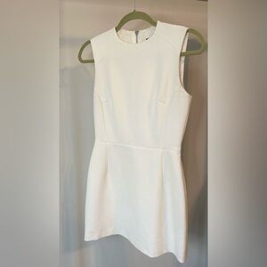 French Connection Dress, white/Off White, size 6, fitted